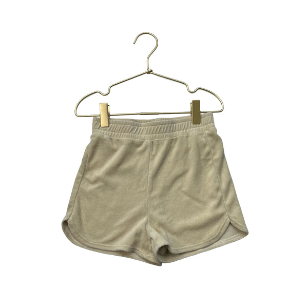 H&M Yellow Terry Pull On Shorts - Size 6x/7