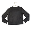 Carter's Dark Gray & Silver Tinsel 'Sleigh' Sweater - Size 7