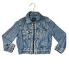 Gap Denim Washed Zip-Up Jean Jacket - Size S 6-7