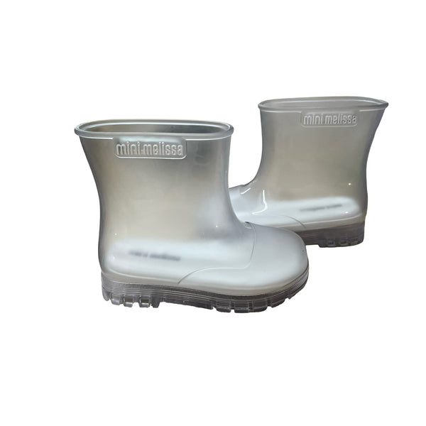 Mini Melissa Clear Rain Boots - Size 6
