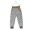 Childhoods Clothing Gray Checkerboard Joggers - Size 6-7