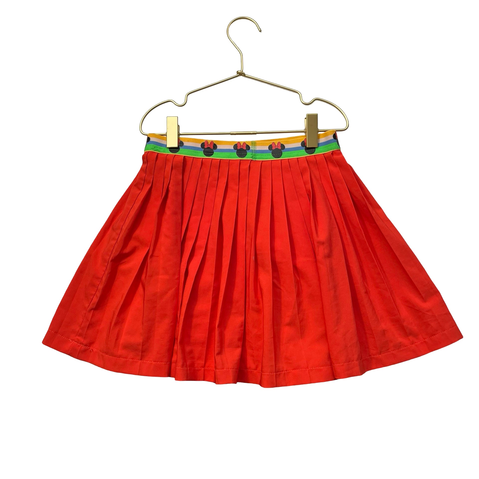 Disney Red Pleated Skirt - Size 7-8