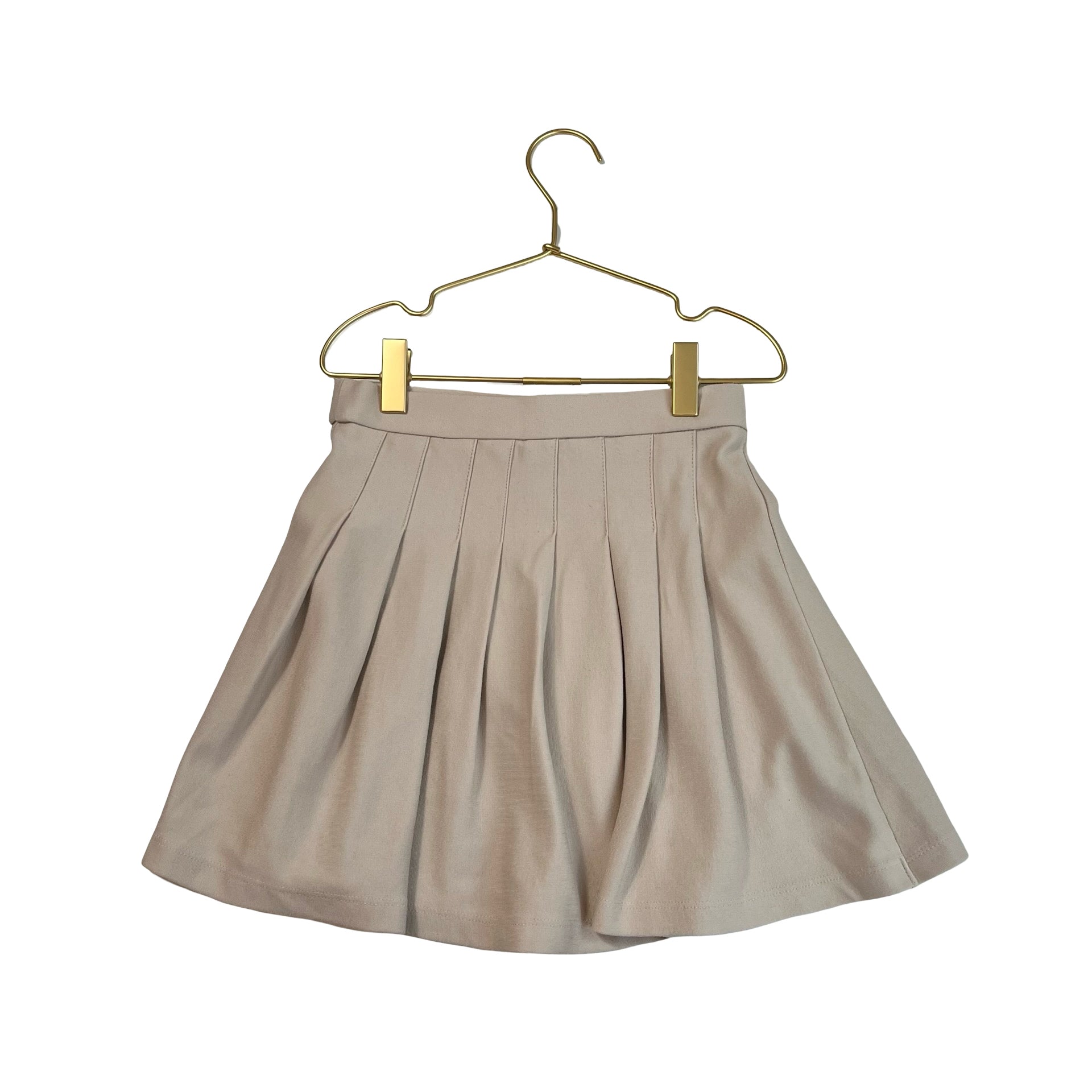 Zara Khaki Pleated Skirt - Size 9