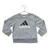 Adidas Gray Logo Sweatshirt - Size 4T