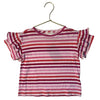 Crewcuts Pink Striped Shirt - Size XS 4-5