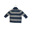 Baby Gap Gray & Blue Striped Shawl-Neck Cardigan Sweater - Size 6-12 Mo