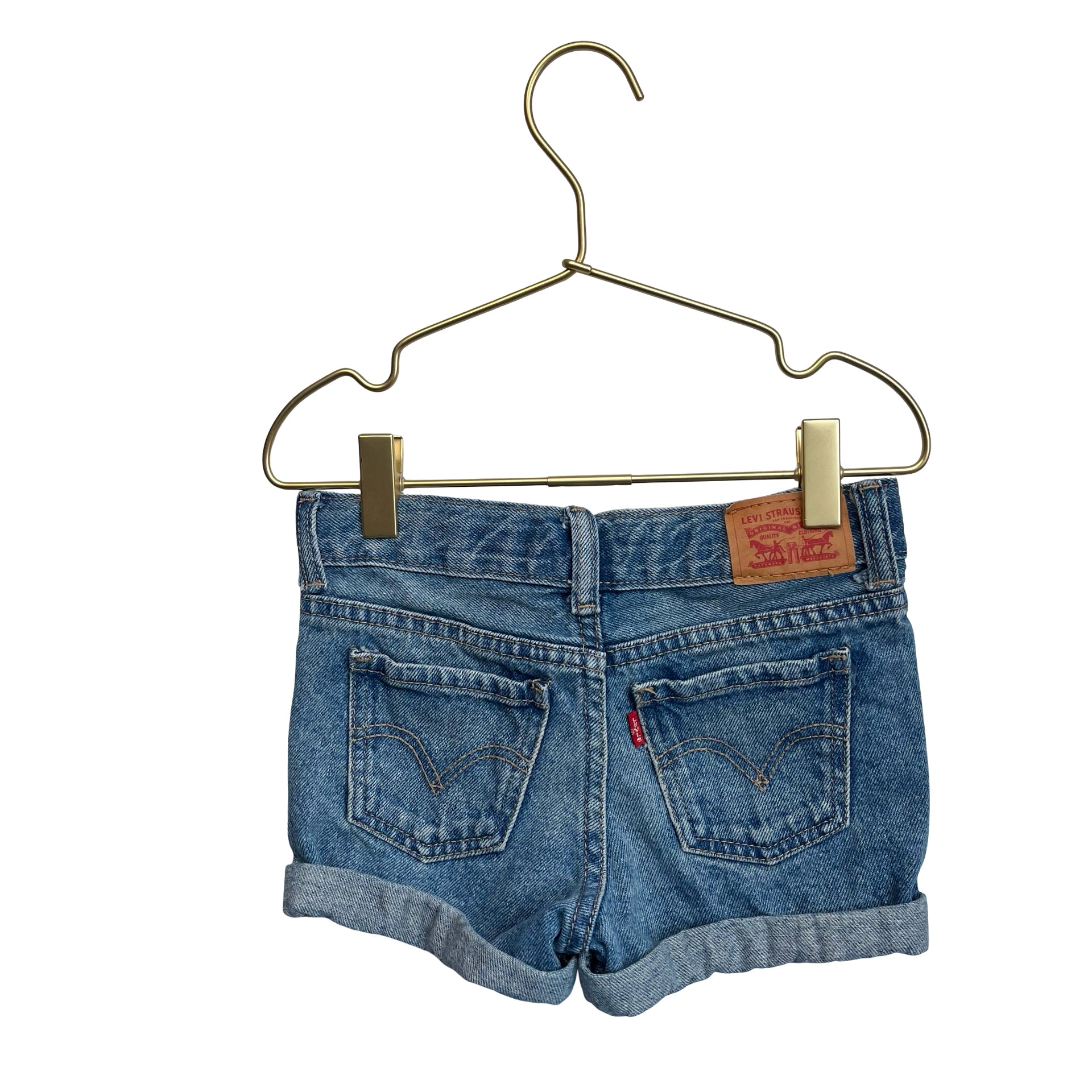 Levi's 'Girlfriend' Denim Shorts - Size 4T
