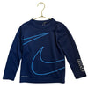 Nike Navy Logo Waffle Athletic Shirt - Size 5