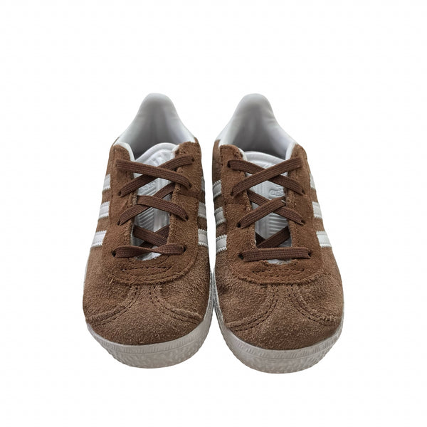 Adidas Gazelle Brown Suede Sneakers - Size 9K