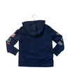 Gap Kids x DC Comics Navy Justice League Zip-Up Hooded Sweatshirt - Size S 6-7