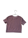 Cat & Jack Vintage Wash Plum 'Love' Top - Size 5T