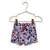 Rugged Butts Red, White, Blue Star Swim Shorts - Size 3-6 Mo