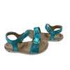 Stride Rite Metallic Aqua Blue Sandals - Size 9