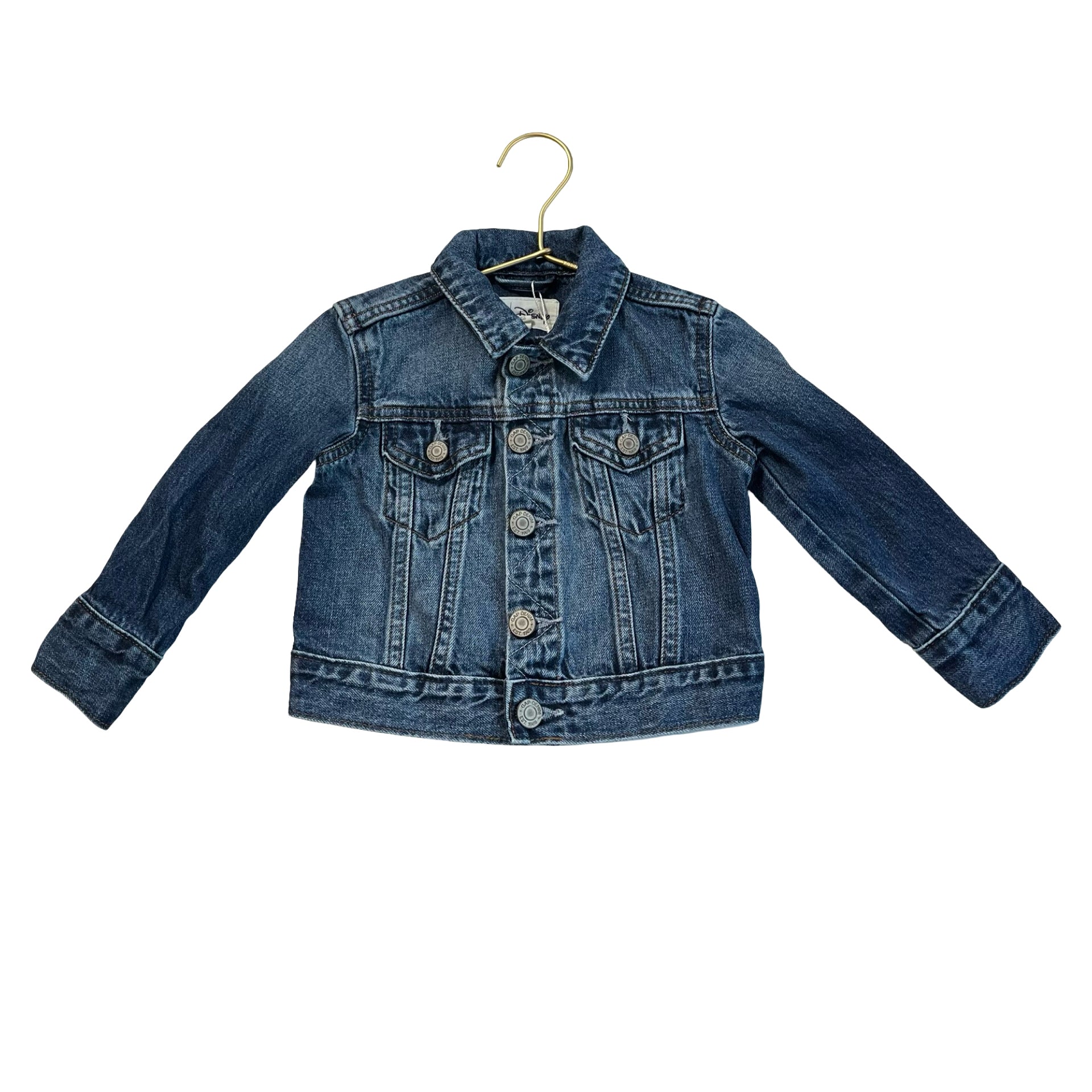 Baby Gap x Disney Denim Mickey Mouse Jean Jacket - Size 12-18 Mo
