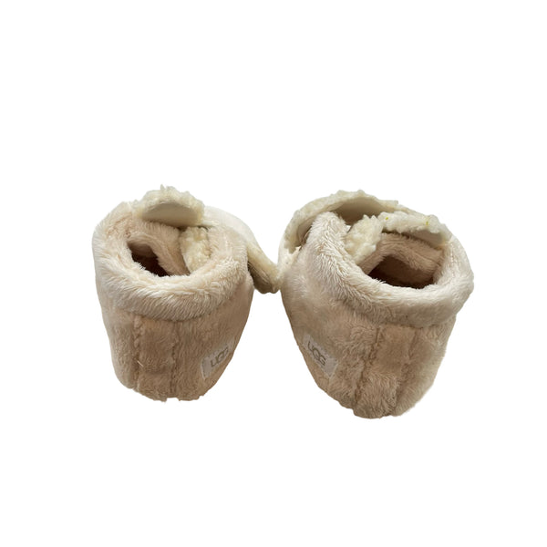UGG Bixbee Llama Fuzzy Soft Sole Booties in Box - Size 4-5
