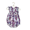 CPC Childrenswear Ivory, Navy & Red Lobster Bubble One Piece - Size 2