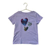 H&M Lavender Flip Sequin T-Shirt - Size 6-7