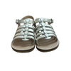 Boden Gold Leather Sandals - Size 24 (8)