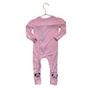 Bellabu Bear Pink One-Piece PJs - Size 6-9 Mo