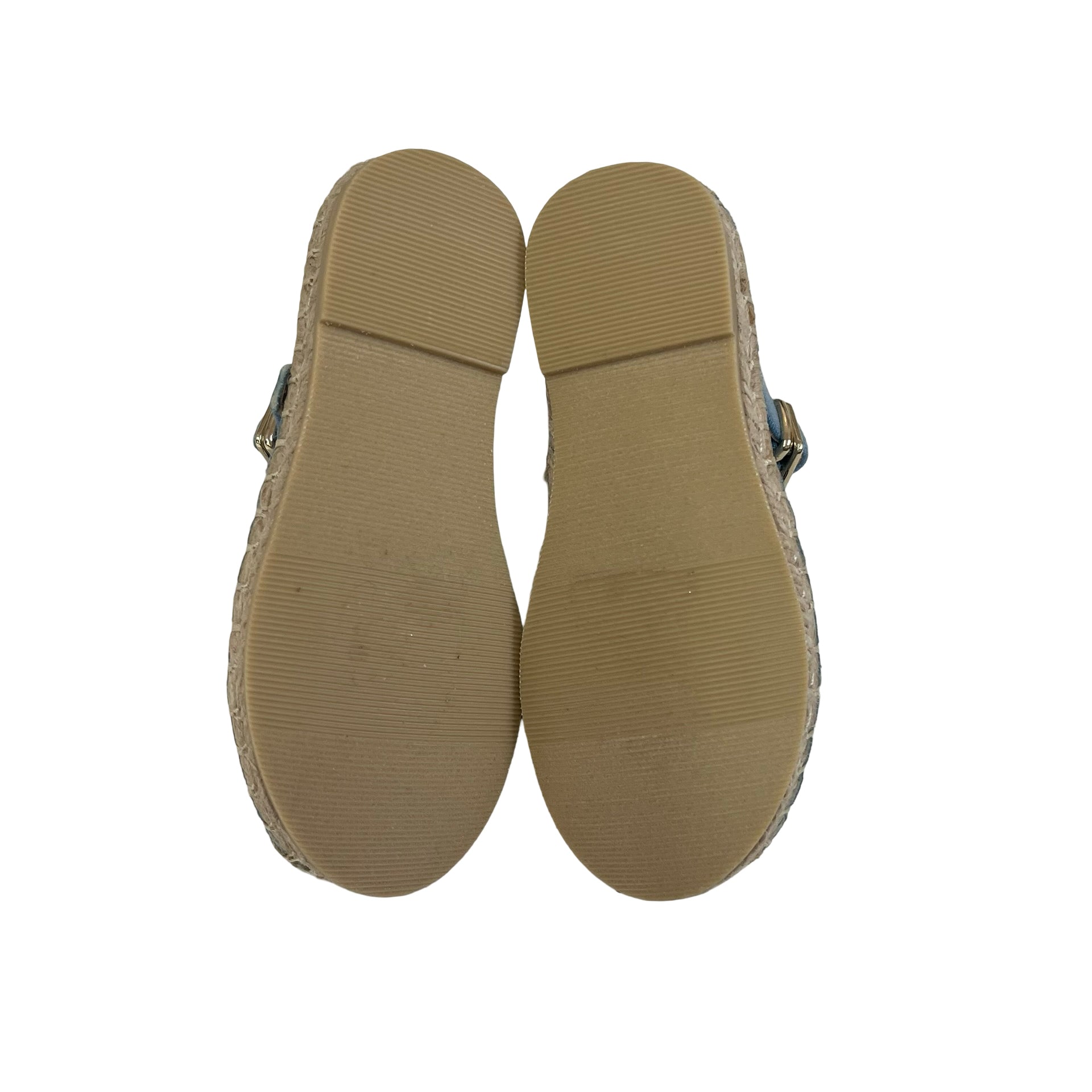 Janie and Jack Chambray Espadrille Shoes - Size 8