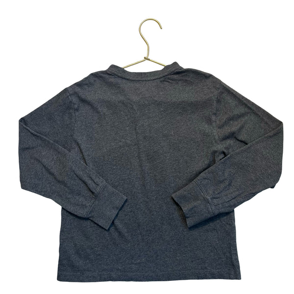 Crewcuts Dark Gray Henley Shirt - Size M 8-9