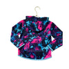 Under Armour Black, Pink, Purple, Blue Splatter Hooded Athletic Sweatshirt - 3T