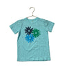 Primary Blue Flower Print Graphic T-Shirt - Size 5