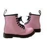 Dr. Martens Pink Patent Boots - Size 11