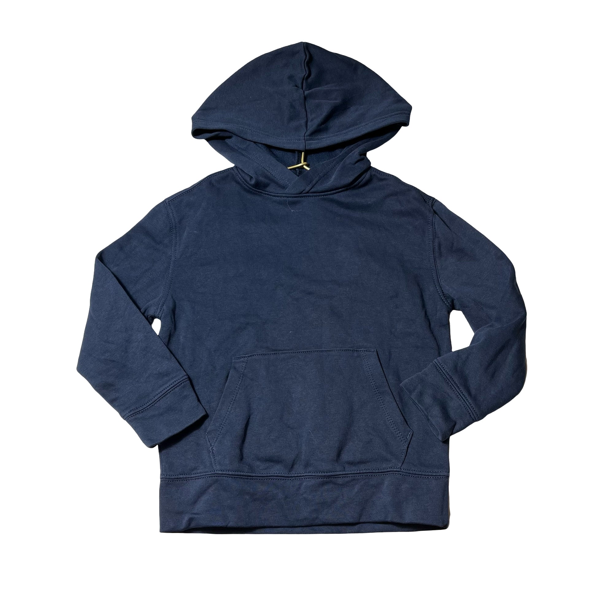 Old Navy Navy Hooded Sweatshirt - Size S 6-7