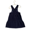 Children's Place Navy Corduroy Apple Overall Dress - Size 5T