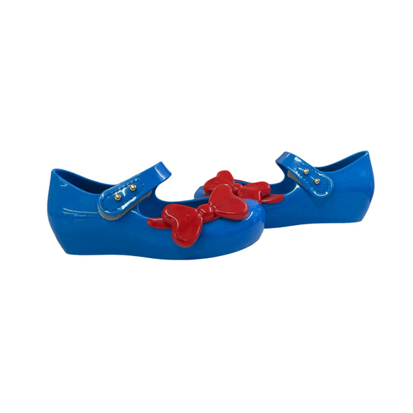 Mini Melissa x Disney Snow White Blue & Red Shoes - Size 8