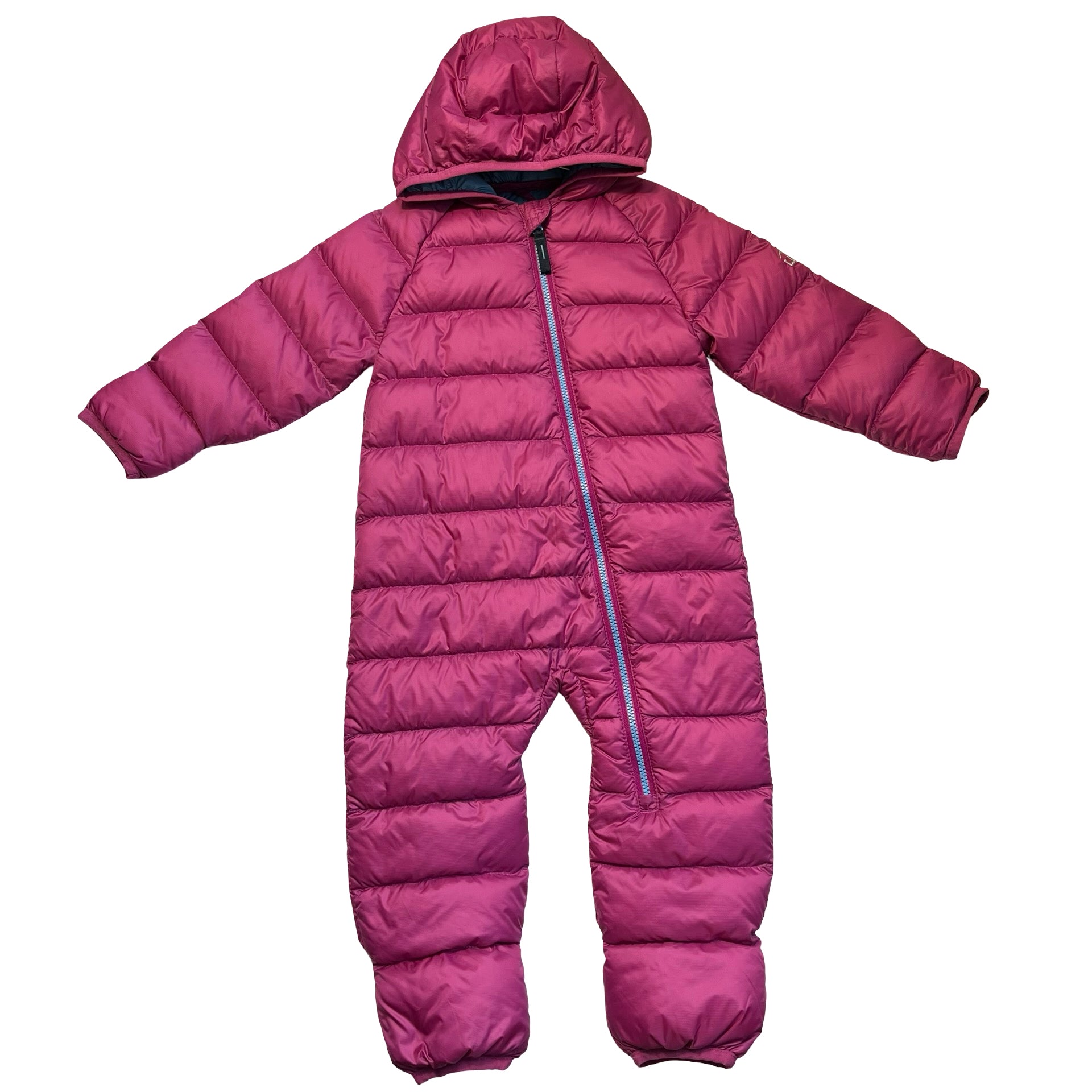 L.L.Bean Raspberry Pink Puffer Bunting - Size 6-12 Mo