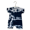 Baby Steps Navy Tie-Dye One-Piece Romper - Size 3 Mo