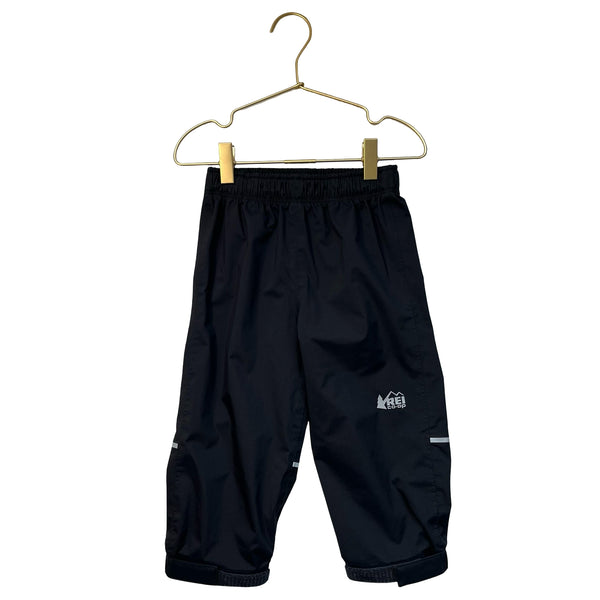 REI Black Rain Pants - Size 2T