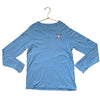 Vineyard Vines Light Blue Ski Graphic Shirt - Size S 8-10