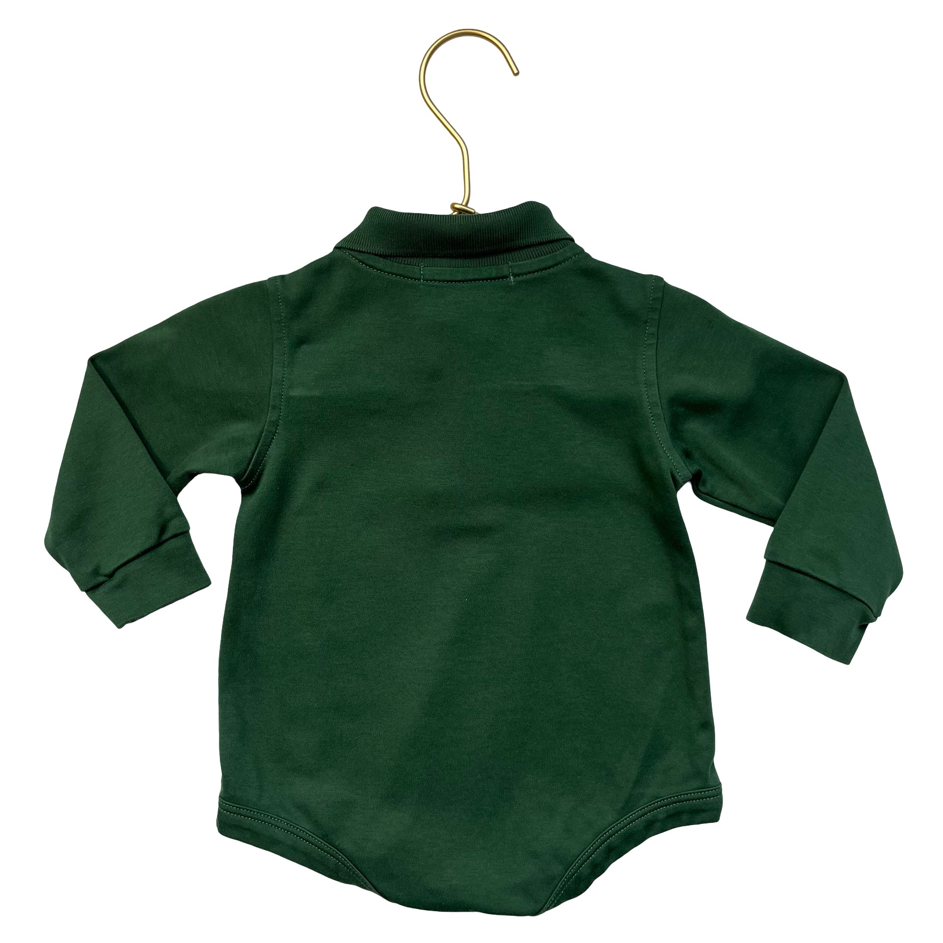 Beaufort Bonnet Green Polo Onesie Bodysuit - Size 6-12 Mo
