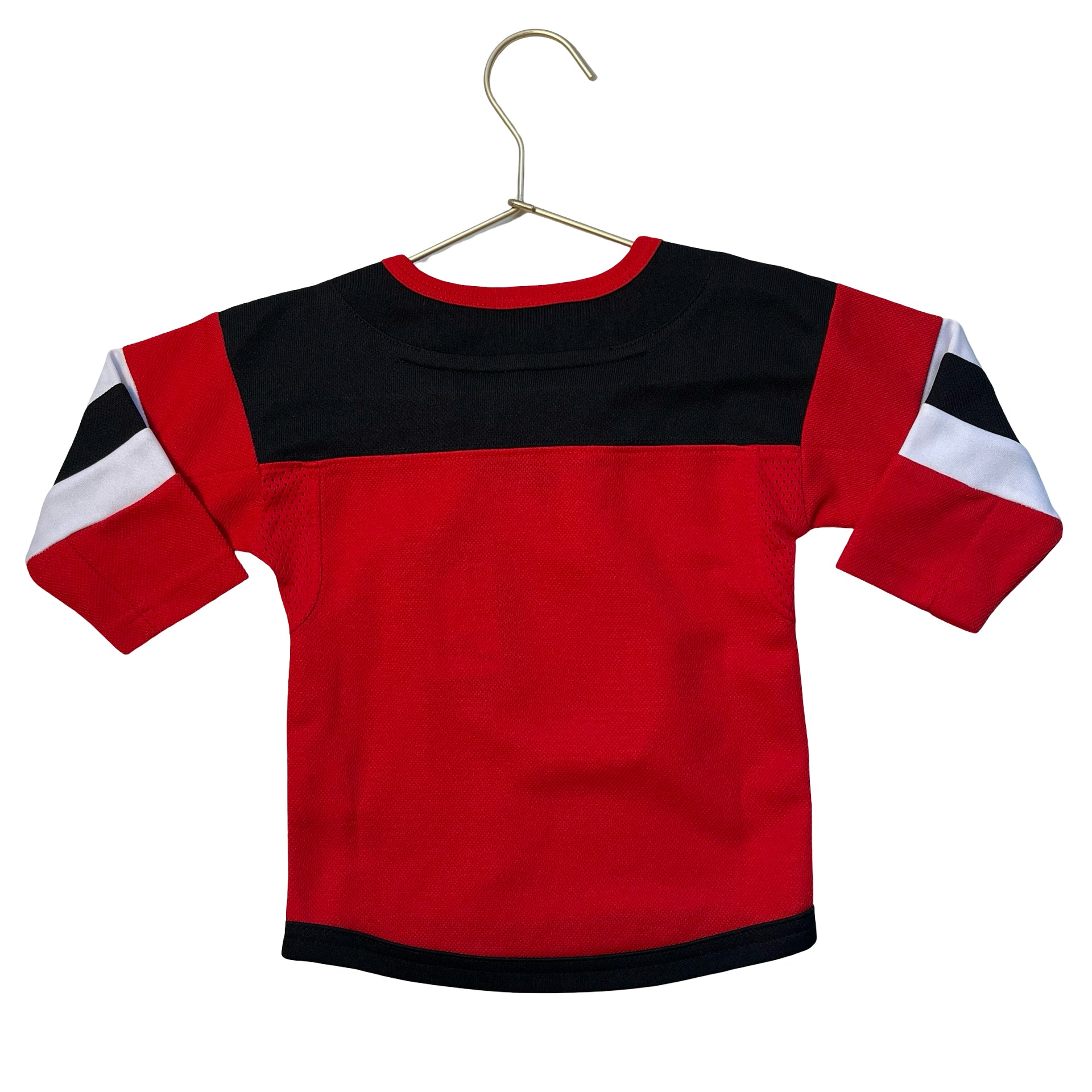 NHL NJ Devils Red Hockey Jersey - Size 12-24 Mo