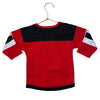 NHL NJ Devils Red Hockey Jersey - Size 12-24 Mo