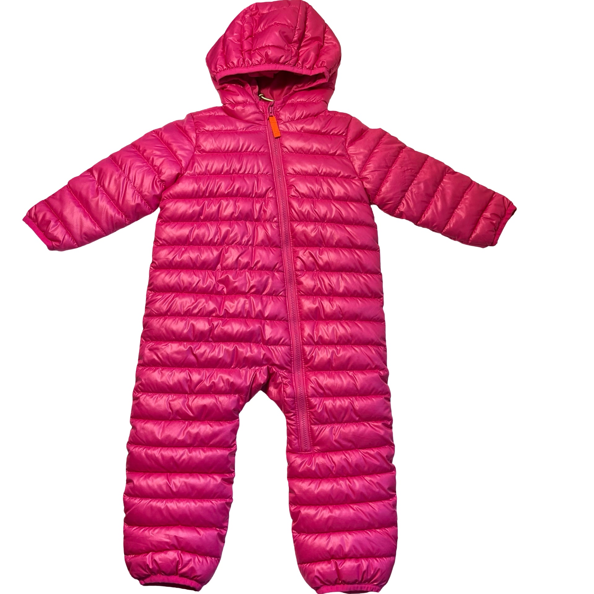 Primary Bright Pink Snowsuit - Size 18-24 Mo