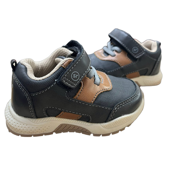 Stride Rite Black & Brown Sneakers - Size 4