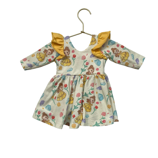 Monica + Andy x Disney Belle Dress - Size 0-6 Mo