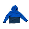 North Face Blue & Navy Fleece Hooded Jacket - Size 2T