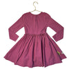 Mini Boden Dusty Plum Forrest Animal Applique Dress - Size 5-6