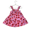 Hanna Andersson Pink & Red Flower Print Dress - Size 2T