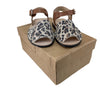 Tocoto Vintage Tan Leopard Sandals in Box - Size 9 (25)