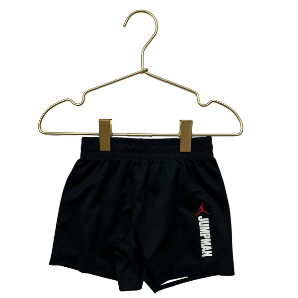 Nike Jordan Black Mesh 'Jumpman' Athletic Shorts - Size 18 Mo