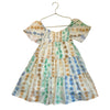 Zara Ivory & Pastel Flower Print Dress - Size 7