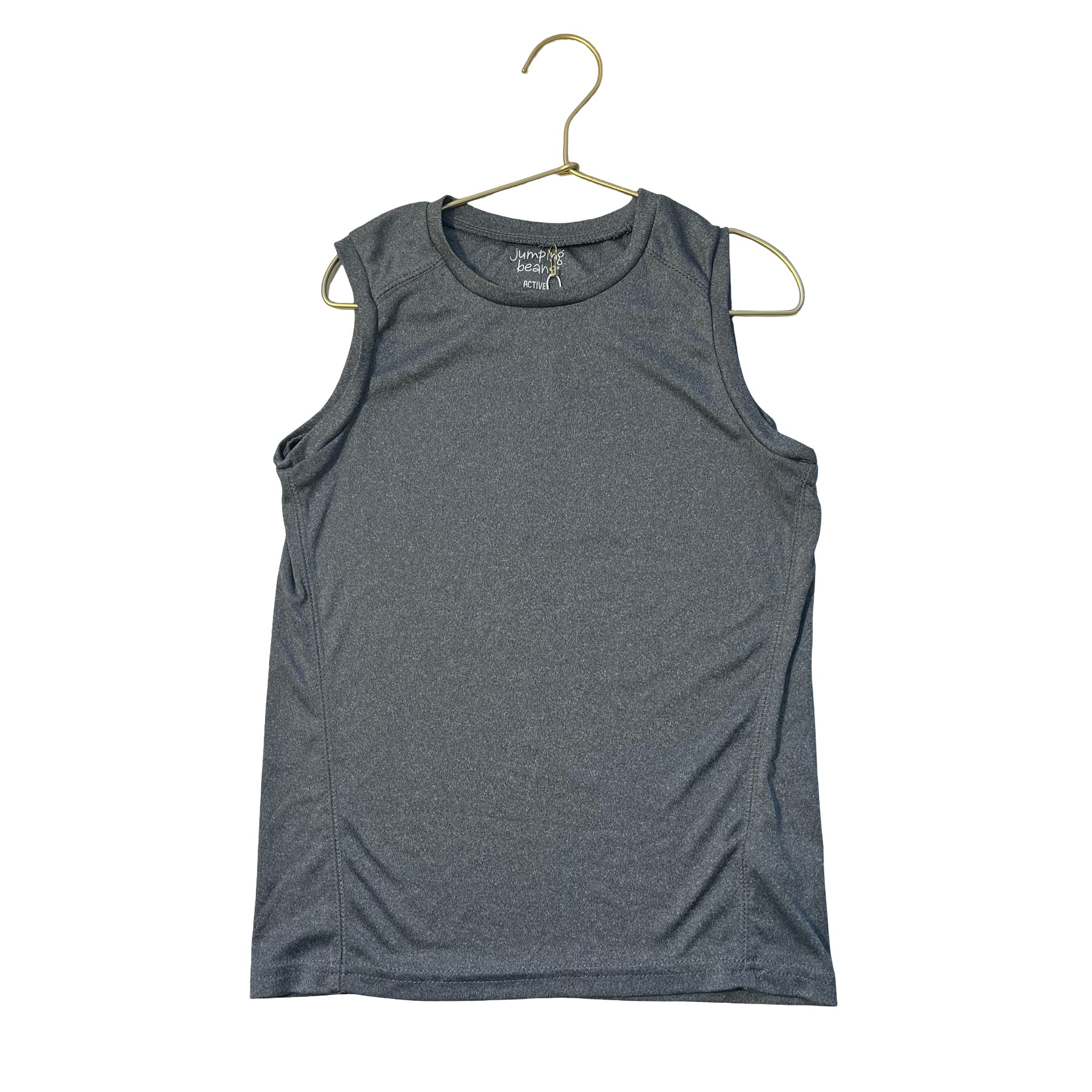 Jumping Beans Active Heather Gray Athletic Tank - Size 7