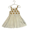 Zara Ivory Crochet Sunflower Dress - Size 3-4