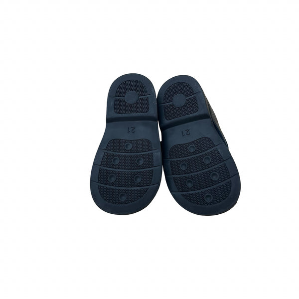 Andanines Dark Navy Velcro Wing-Tip Shoes - Size 5